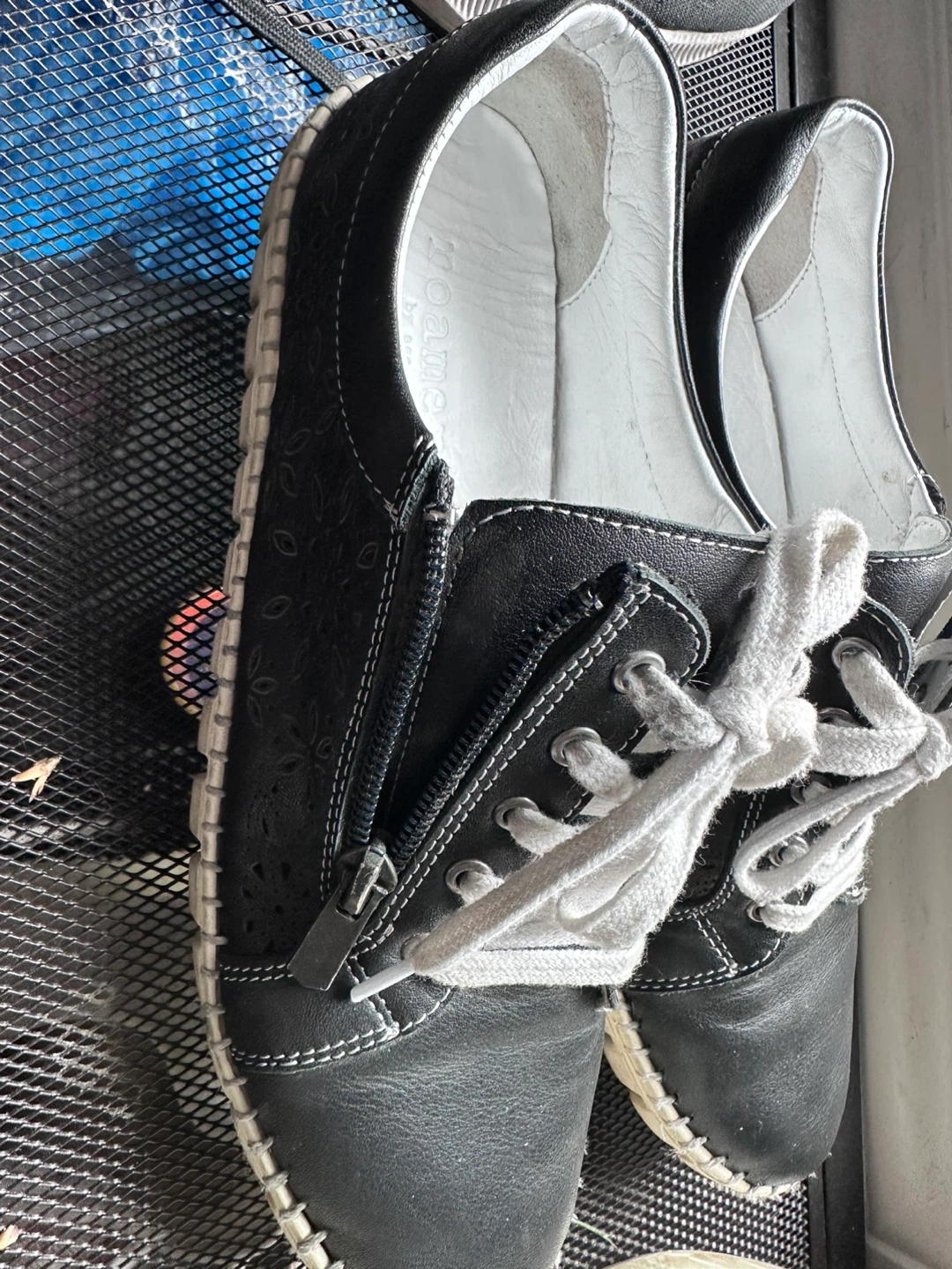 Roamers by Ego-Trip Black Leather Sneakers - photo 3