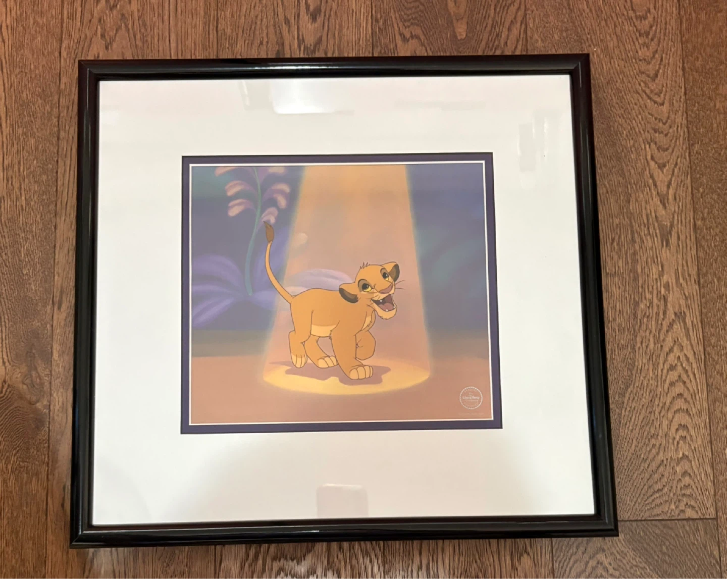 The Lion King Simba's Spotlight Limited Edition Art