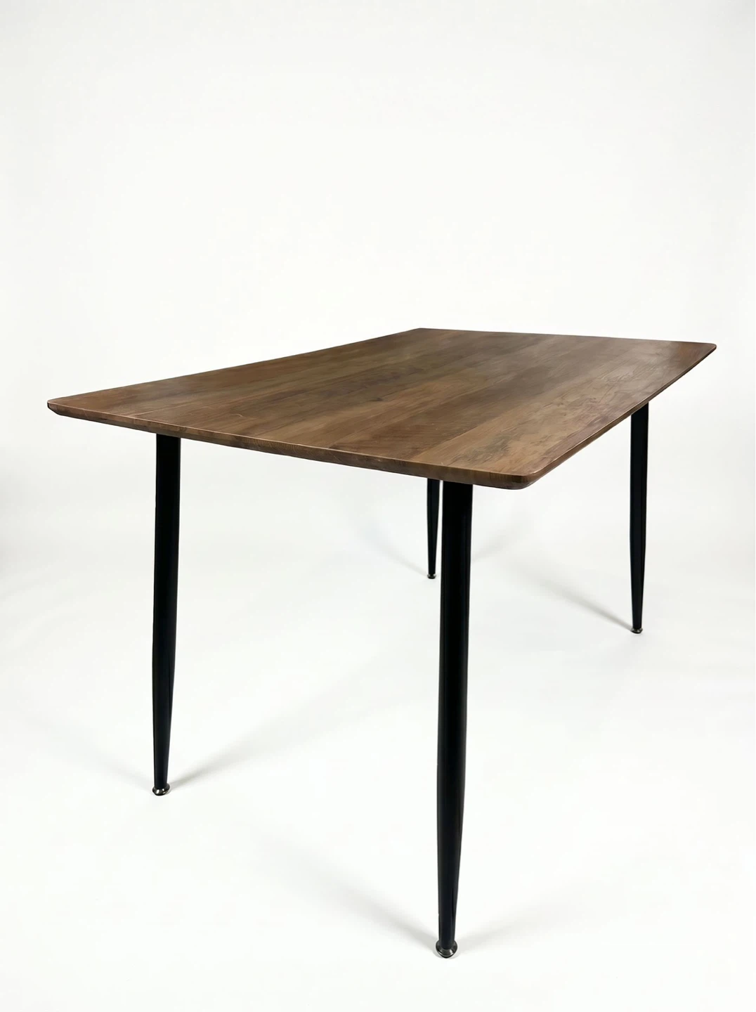 Wooden Dining Table with Black Legs - photo 2