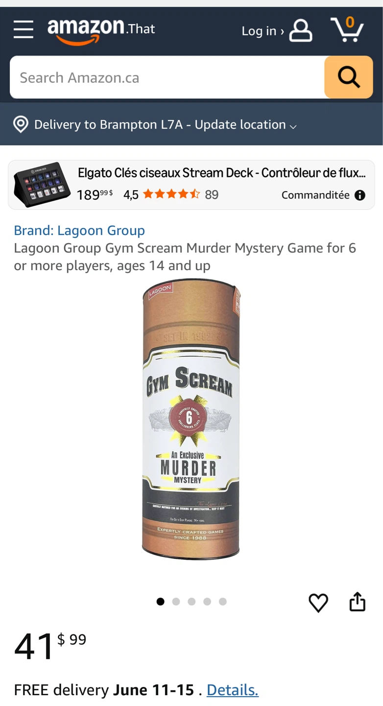 Lagoon Group Gym Scream Murder Mystery Game - photo 4