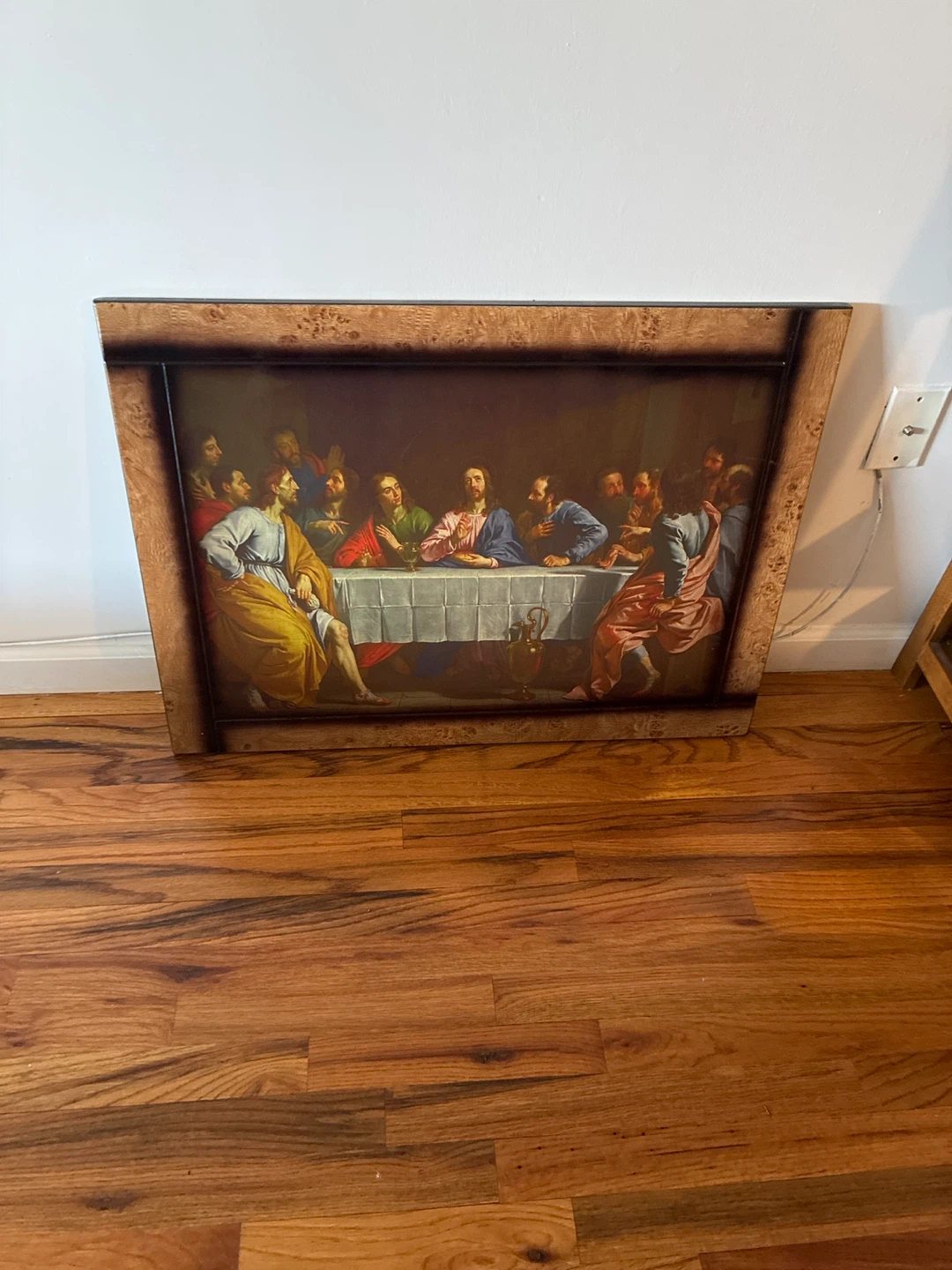 Framed "The Last Supper" Wall Art