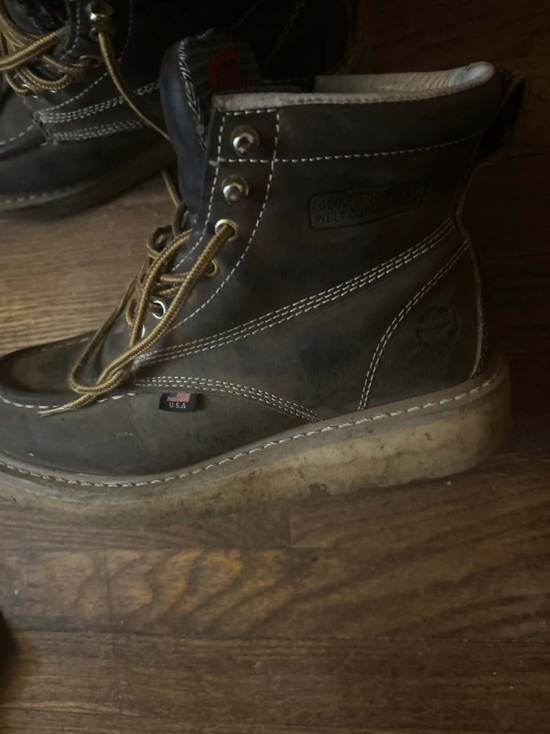 Sureway Men's Work Boots Size 8 - photo 2