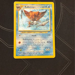 Kabutops Pokemon Card