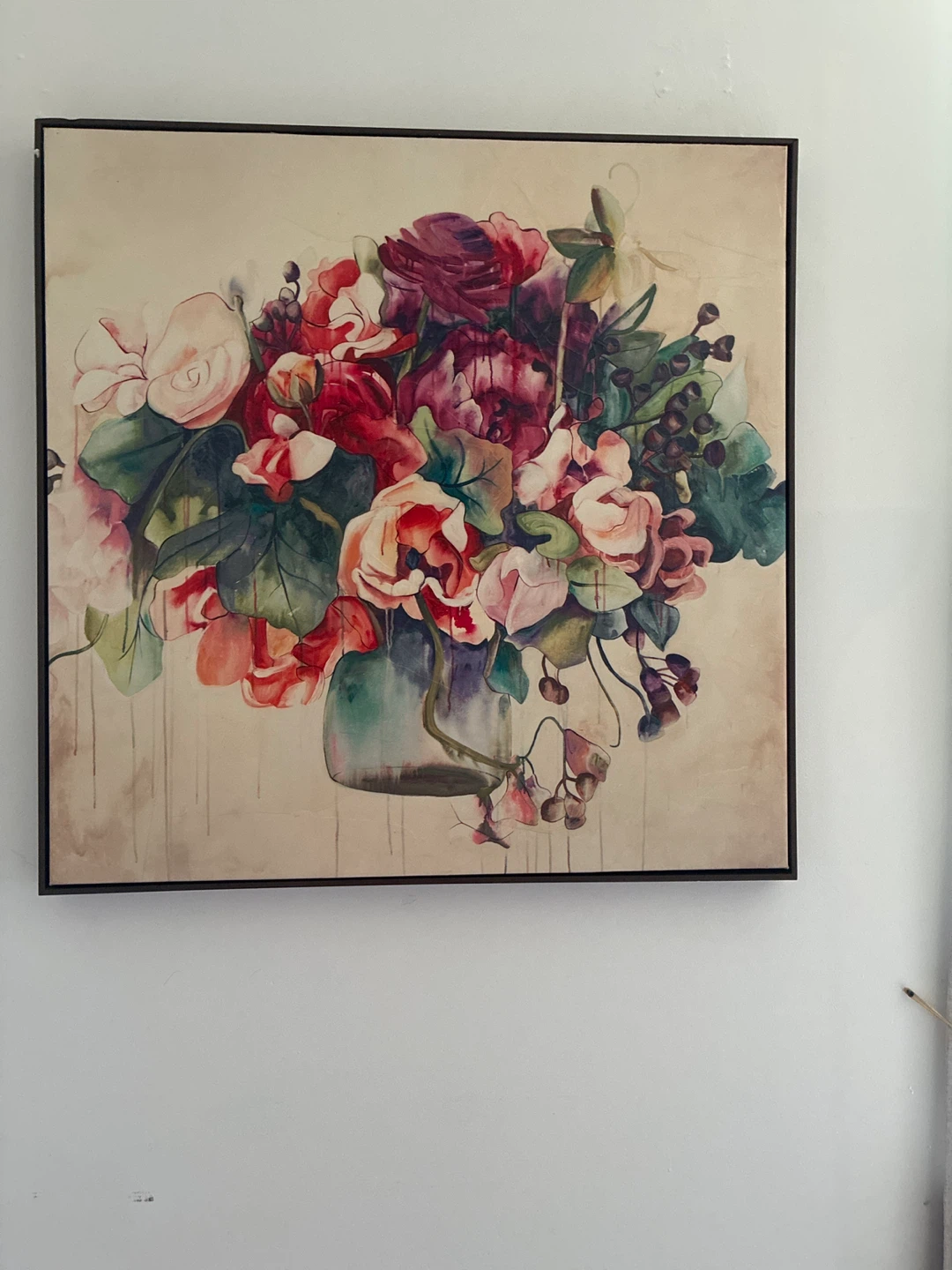 Framed Floral Wall Art