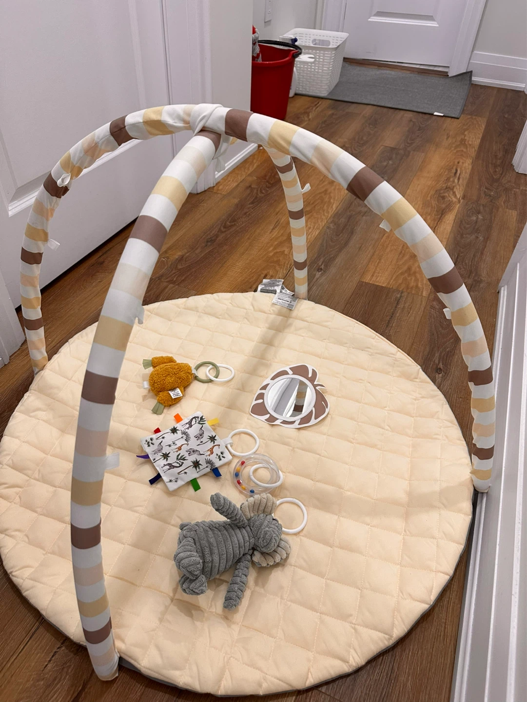 Baby Play Gym with Mirror and Toys - photo 5