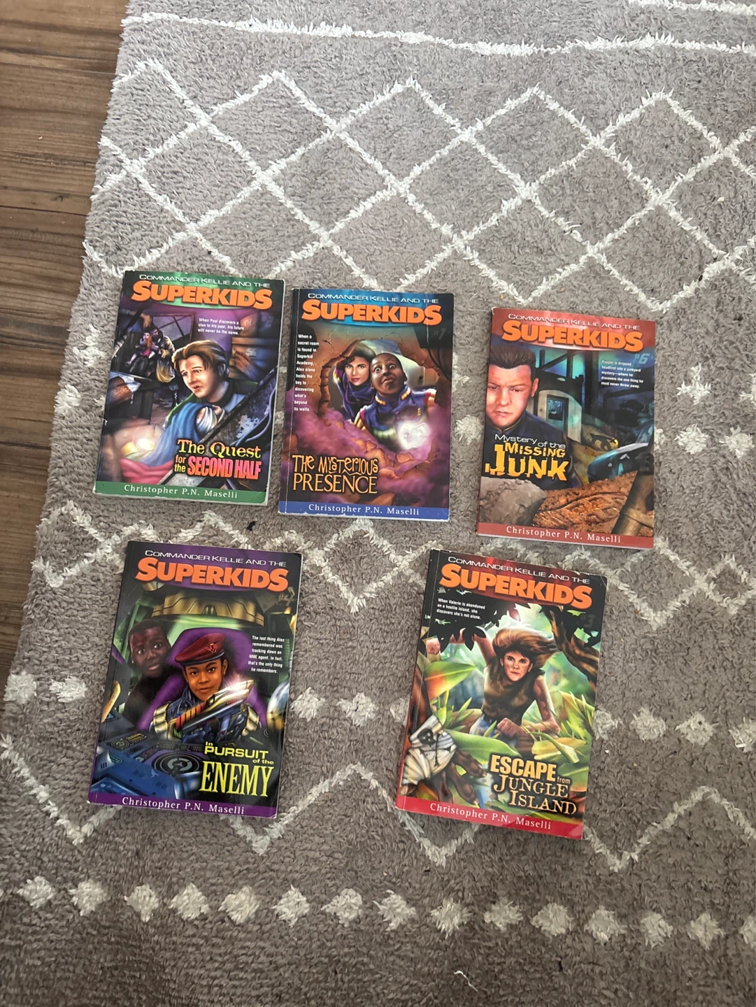 Commander Kellie and the Superkids Book Set