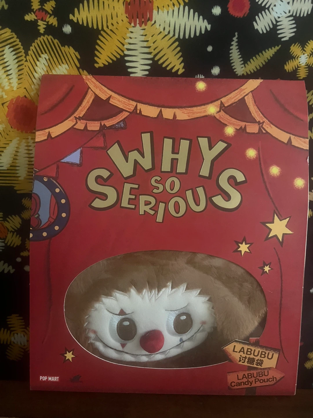🍬 POP MART “Why So Serious” Labubu Candy Pouch 🍬