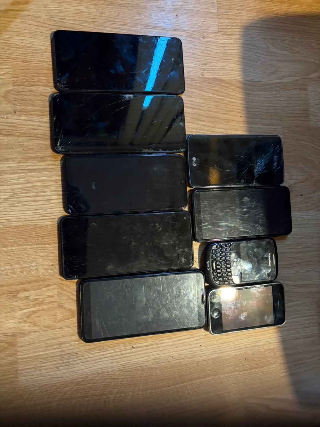 Phones and Apple AirPods 1st and 2nd generation
