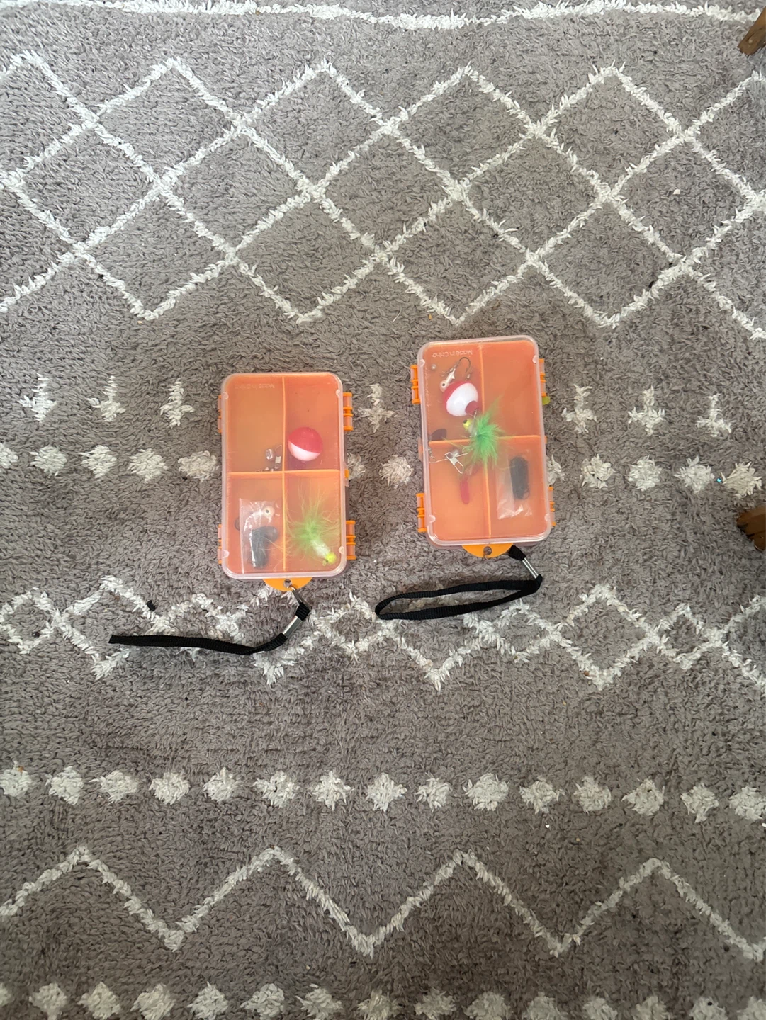Two Fishing Lure Boxes