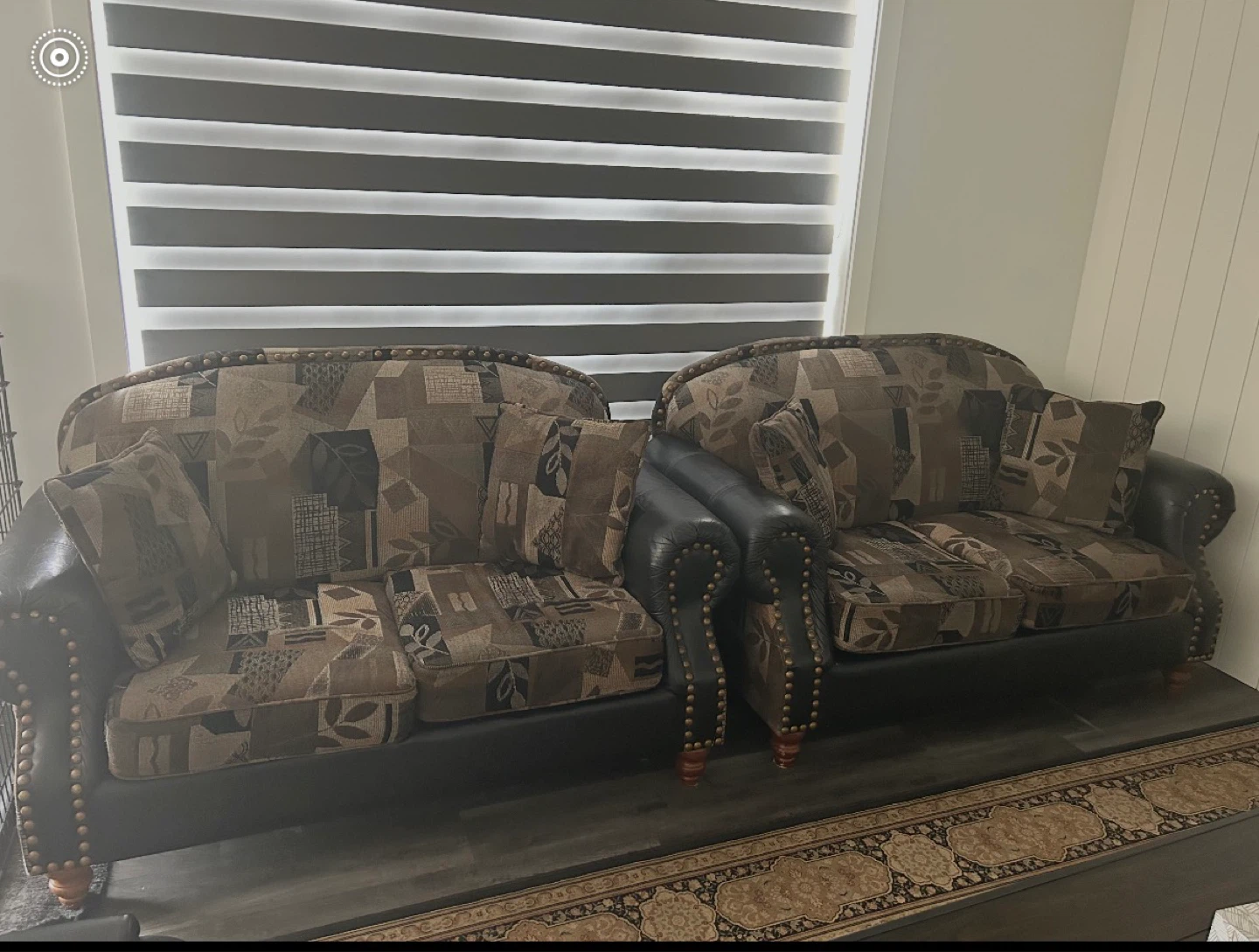 3 piece Sofa set with Decorative Pillows - photo 2