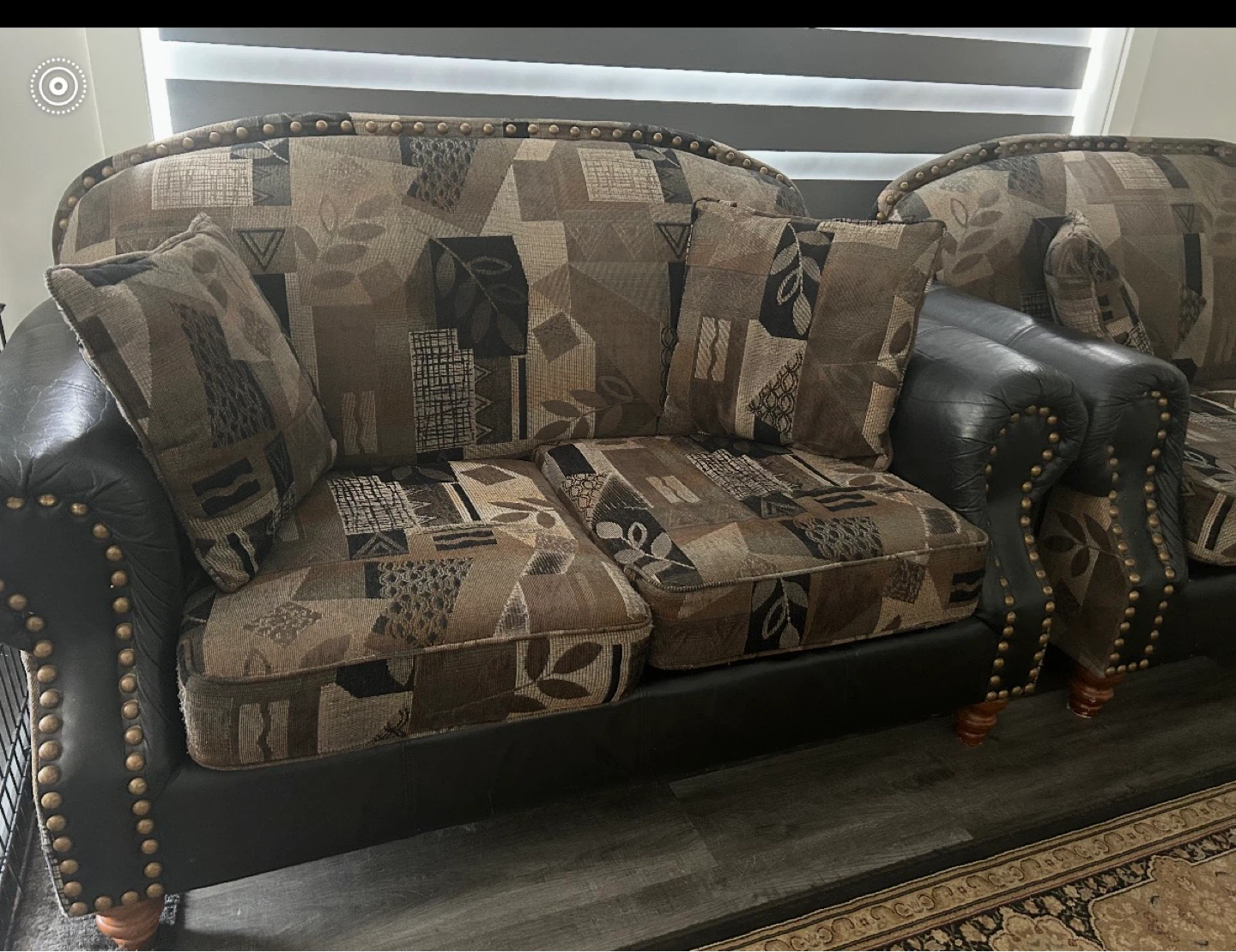 3 piece Sofa set with Decorative Pillows - photo 4