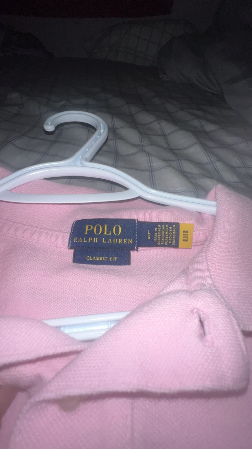 Polo Ralph Lauren Classic Fit Pink Polo Shirt L - photo 2