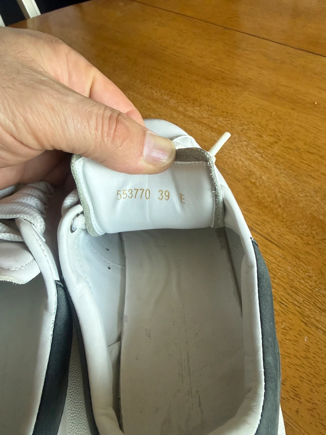Alexander McQueen White Leather Sneakers Size 39 - photo 5