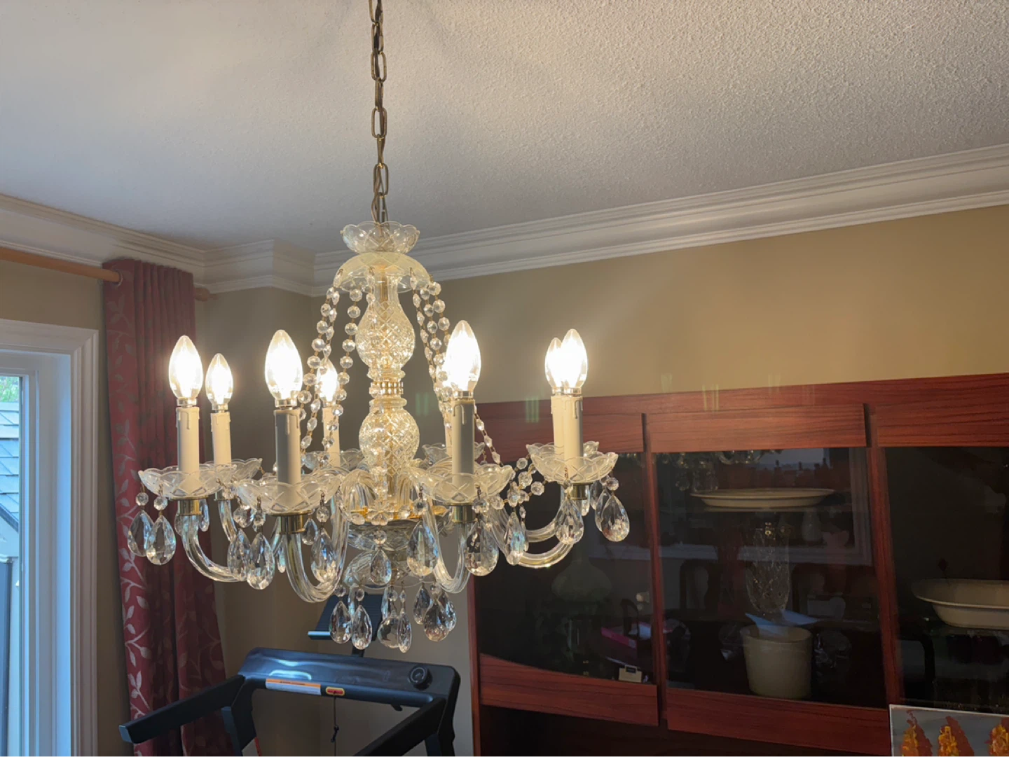 Crystal Chandelier Light Fixture