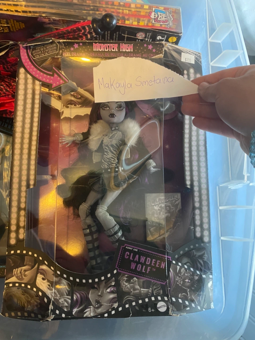 Reel drama clawdeen monster high