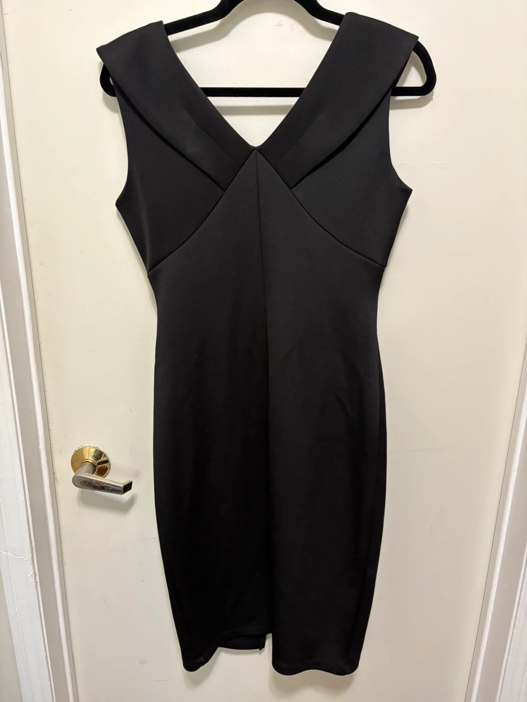 Enfocus Studio Black Sleeveless Sheath Dress - photo 2