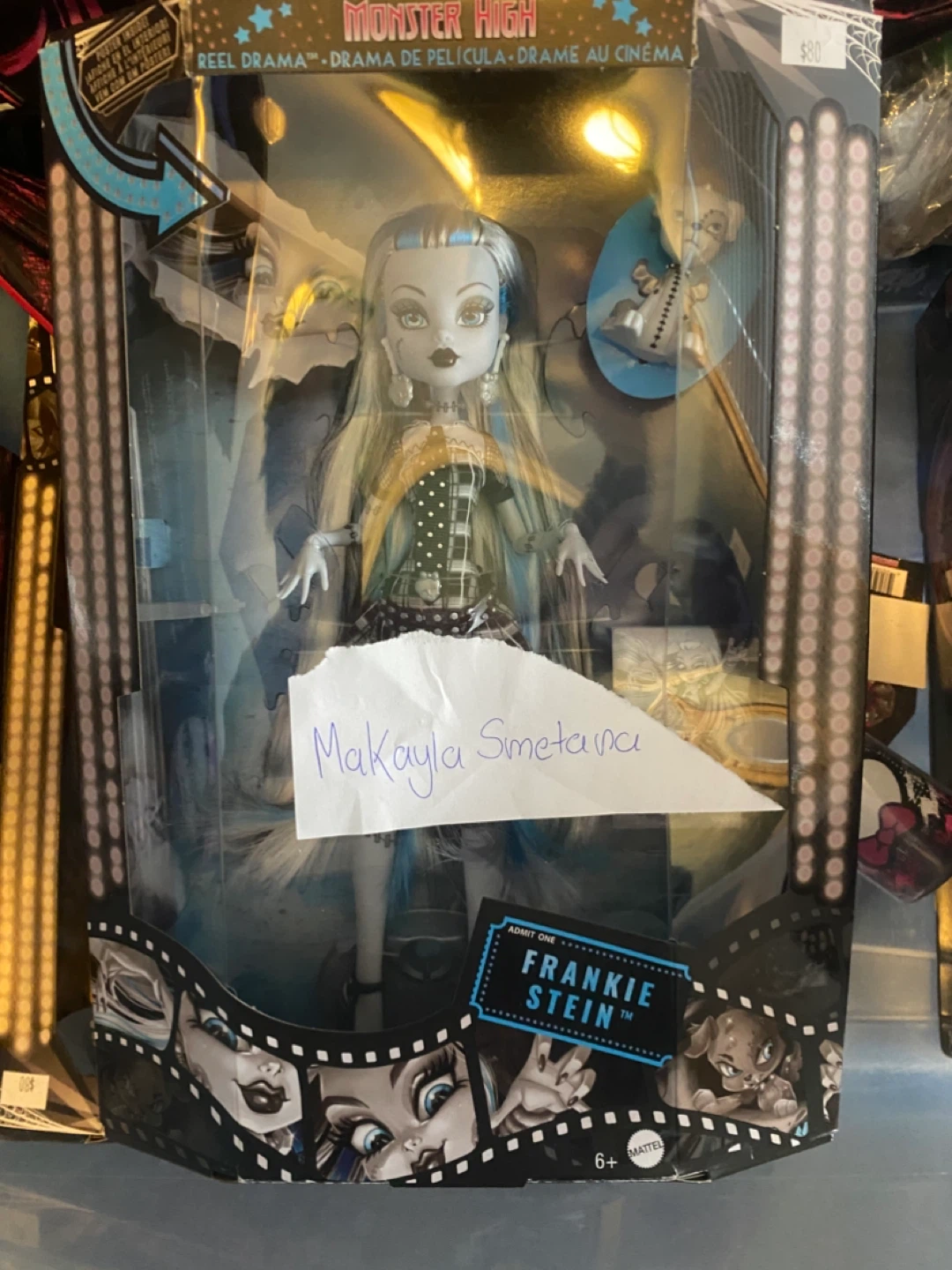 Reel drama Frankie monster high