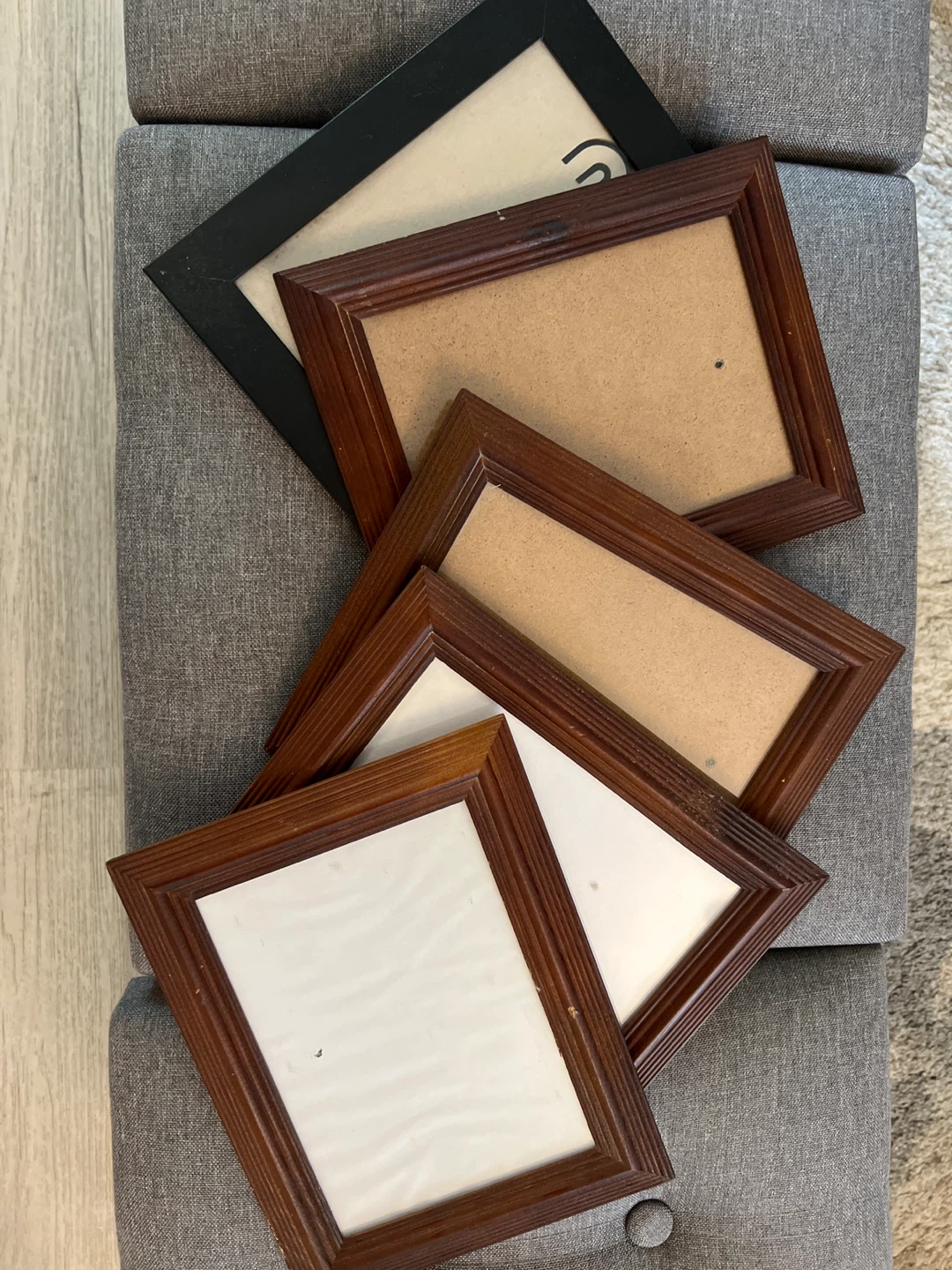 Wooden picture frames