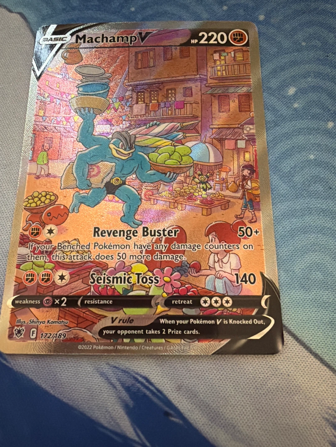 Machamp v pokemon card - photo 2