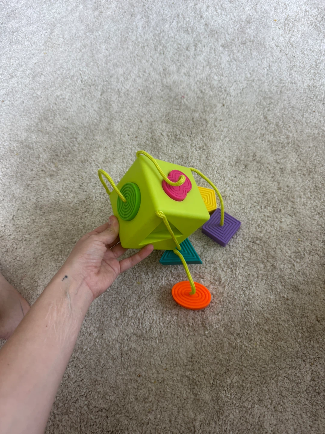 Fat brain toys Sensory Cube Toy