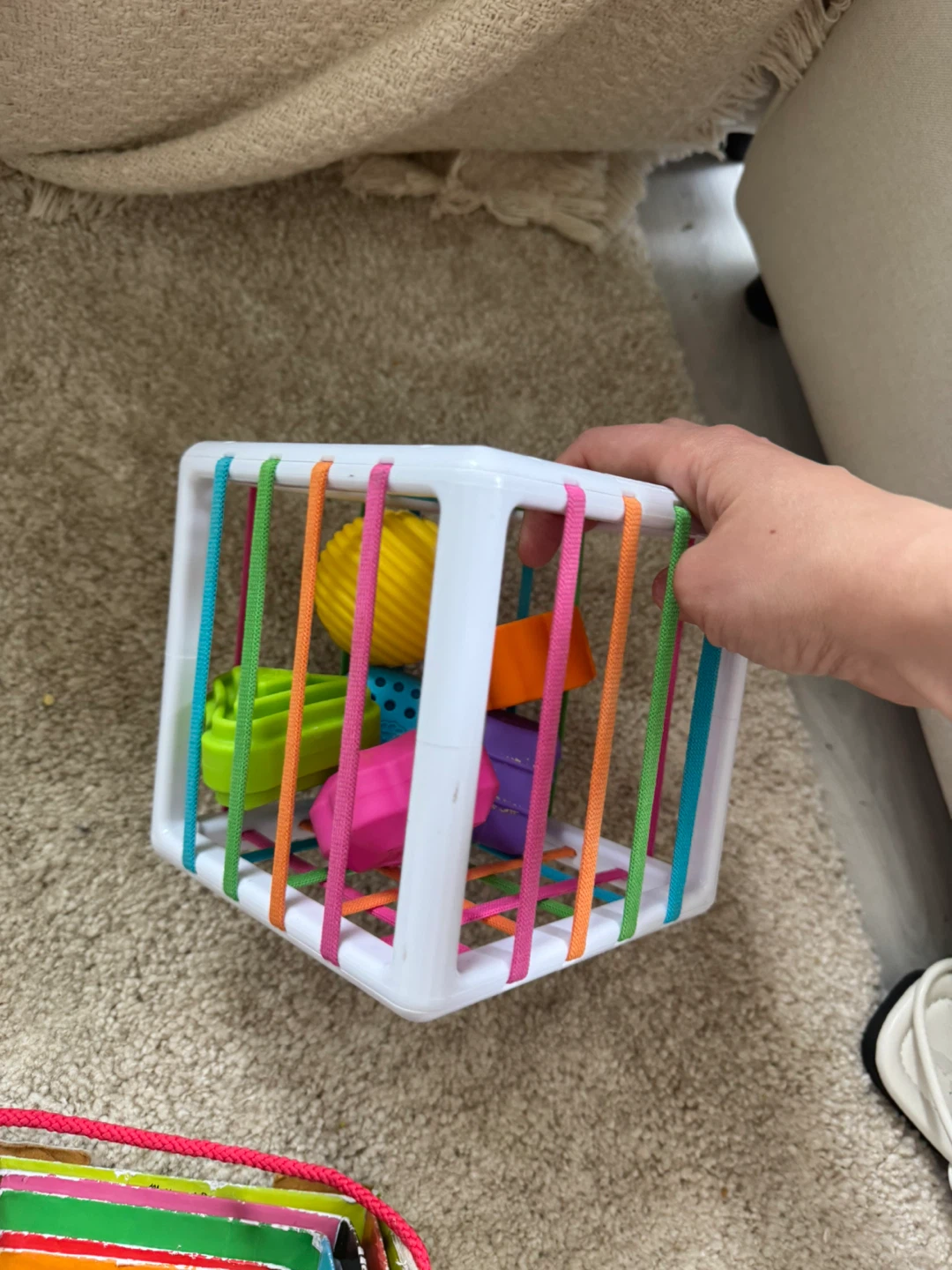 Fat brain toys Cube Shape Sorter Toy