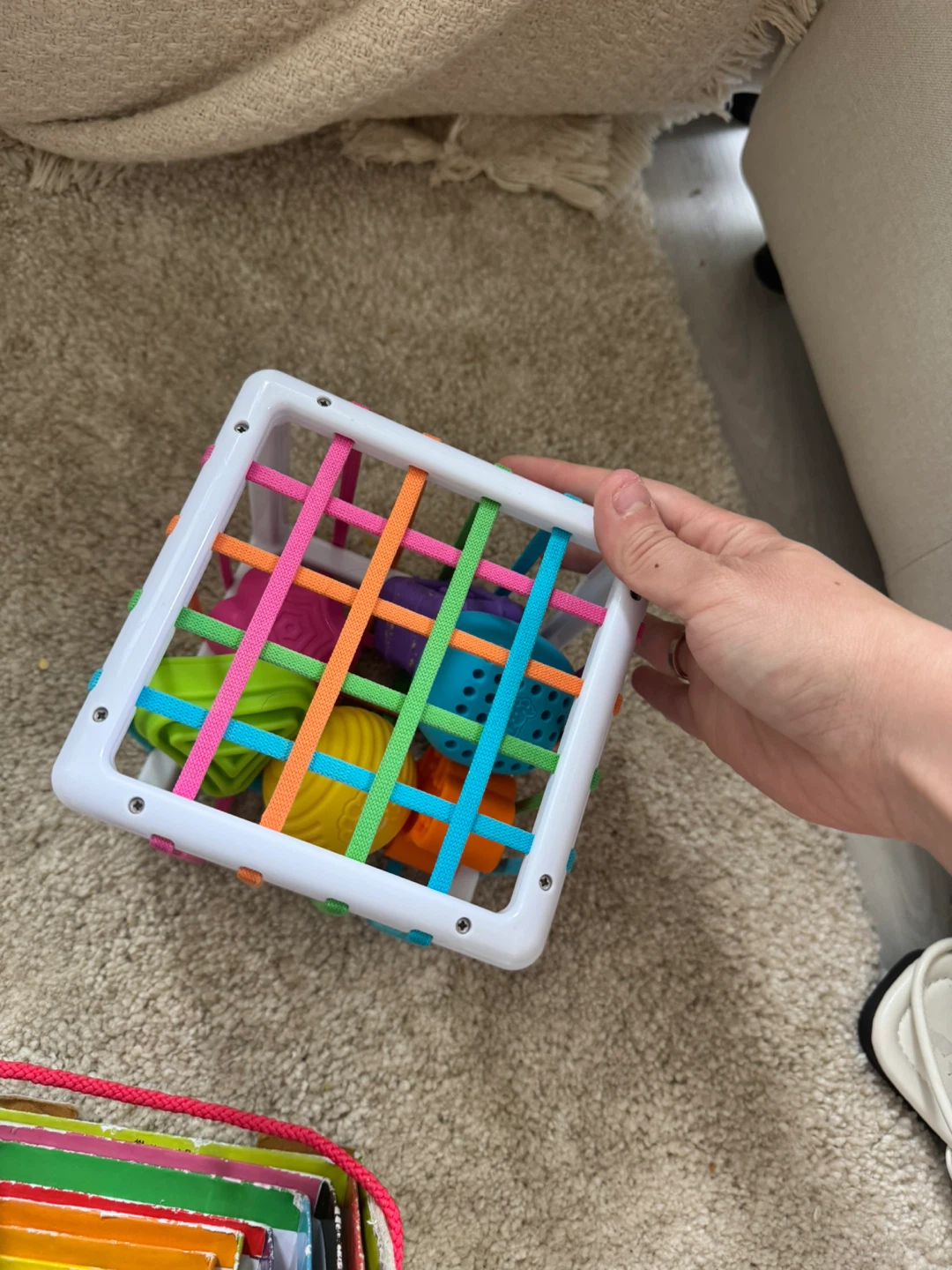Fat brain toys Cube Shape Sorter Toy - photo 2