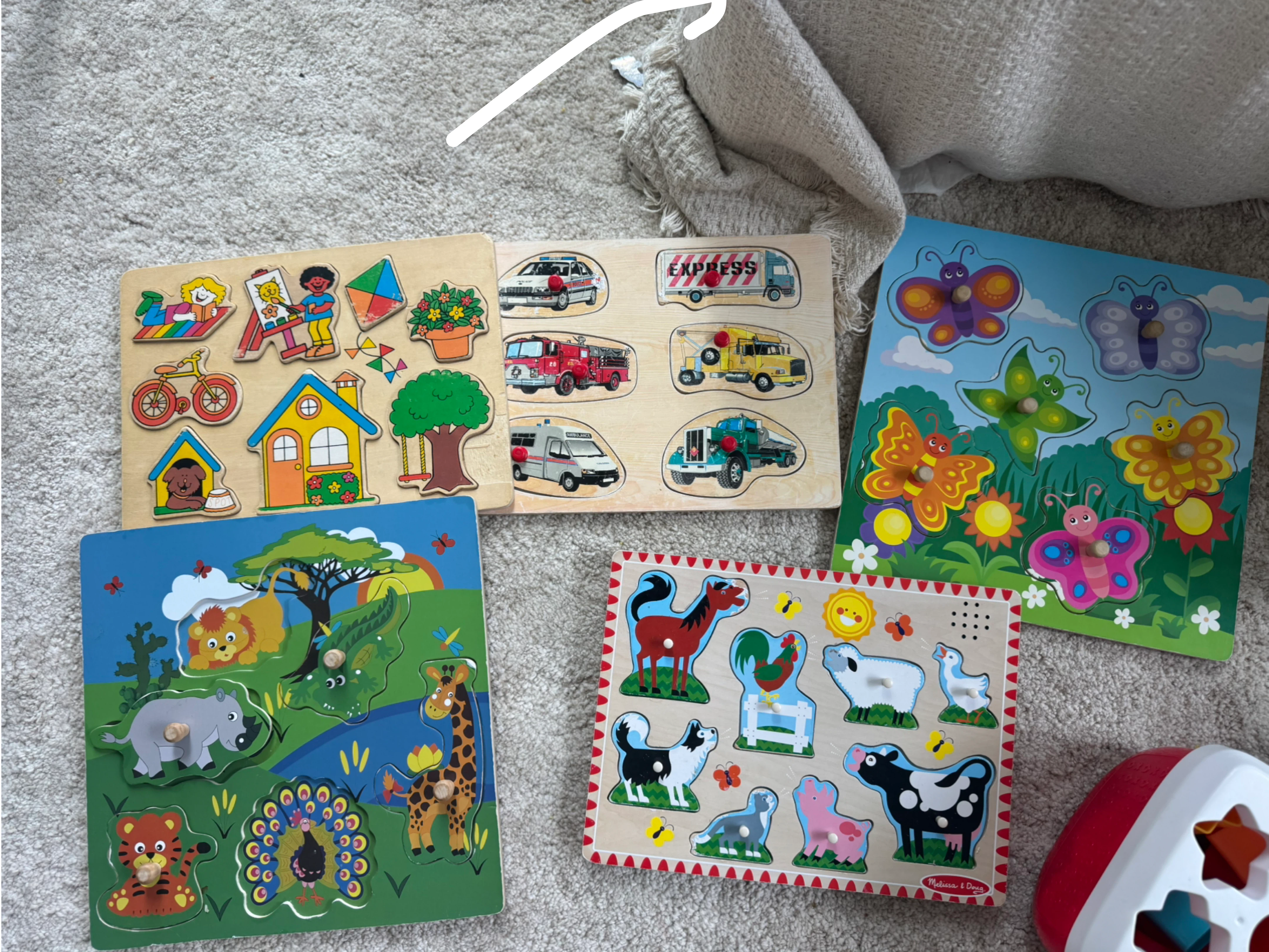Melissa & Doug Wooden Puzzles - 4 Pack