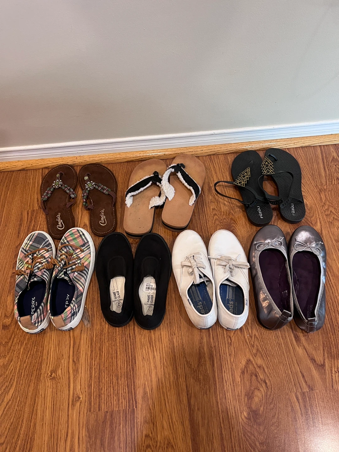 Assorted Women's Shoes: Candie's, Keds, Perry, Füzüli