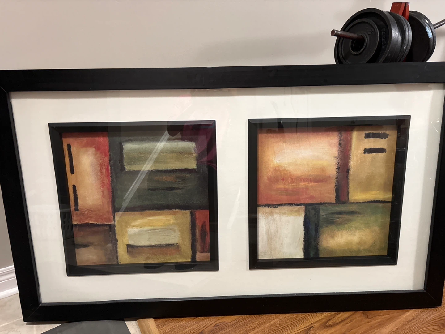 Framed Abstract Art - Bombay