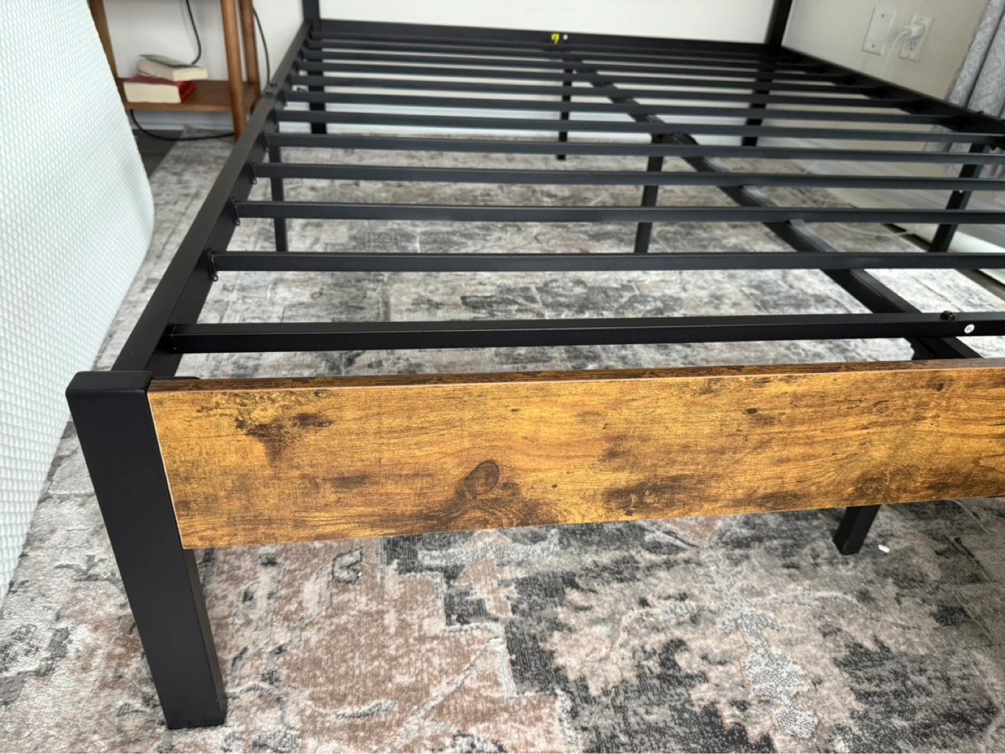 Queen Metal Bed Frame with Headboard - photo 3