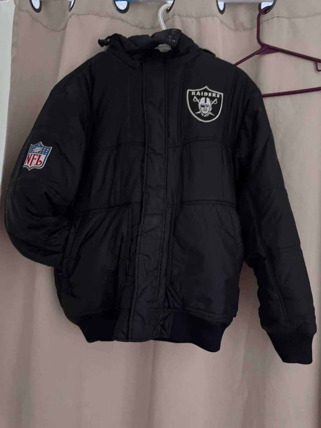 Raiders NFL Puffer Jacket