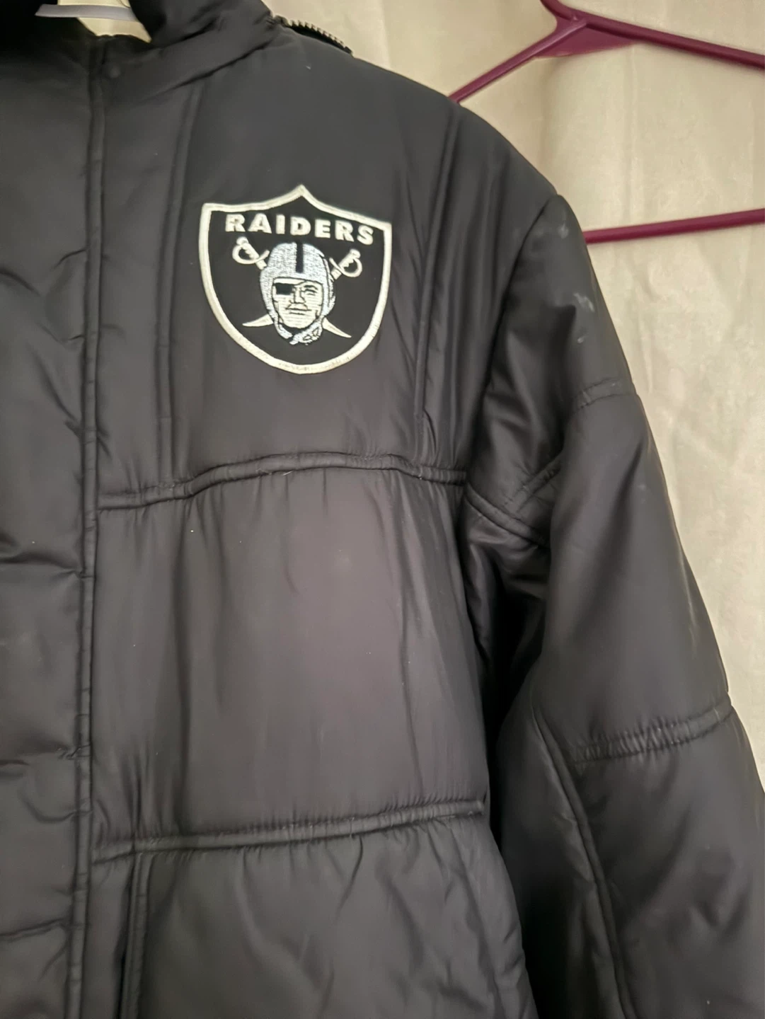Raiders NFL Puffer Jacket - photo 3