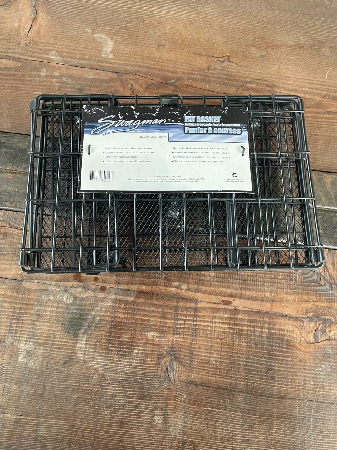 Swagman-Bicycle side basket