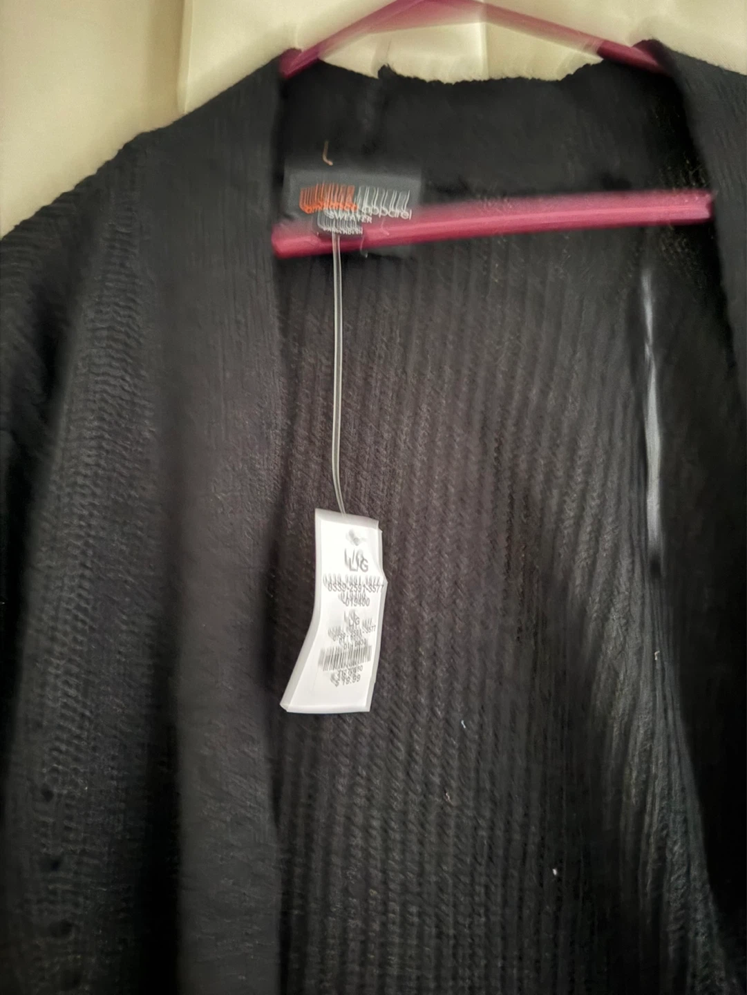 NEW BLACK  Knit Cardigan - photo 3
