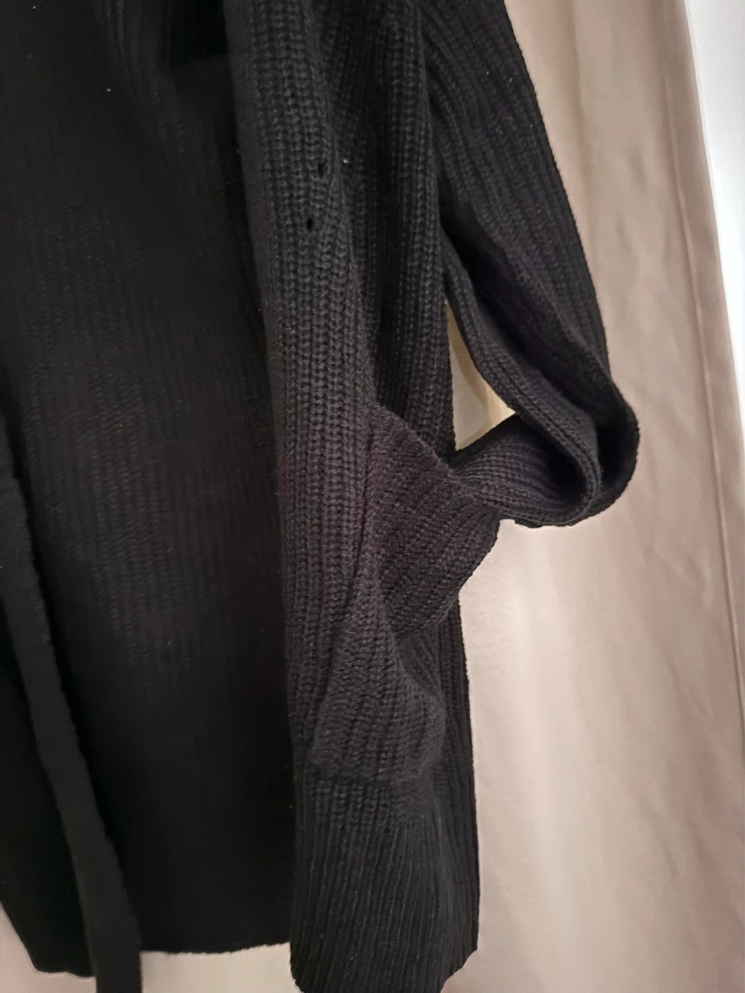 NEW BLACK  Knit Cardigan - photo 2