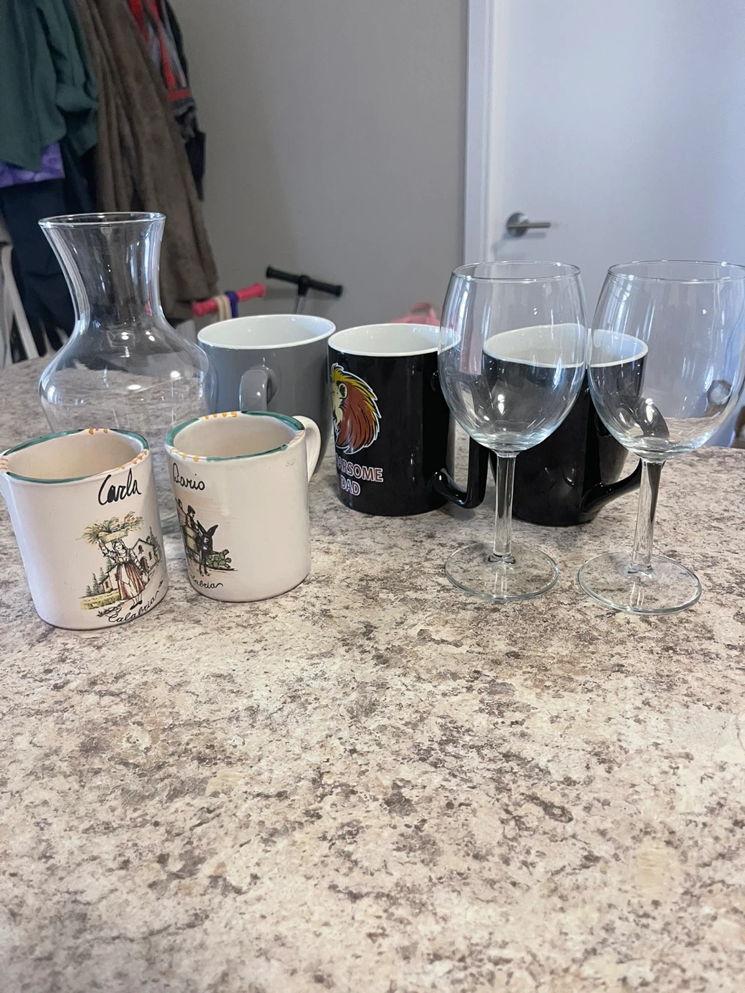Free Assorted Drinkware Set