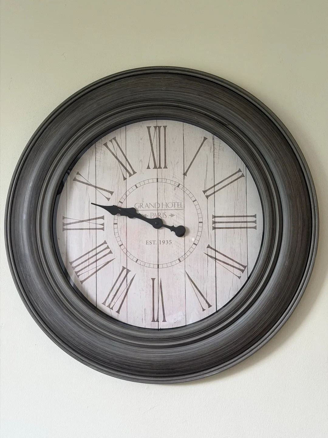 Grand Hotel Paris Wall Clock