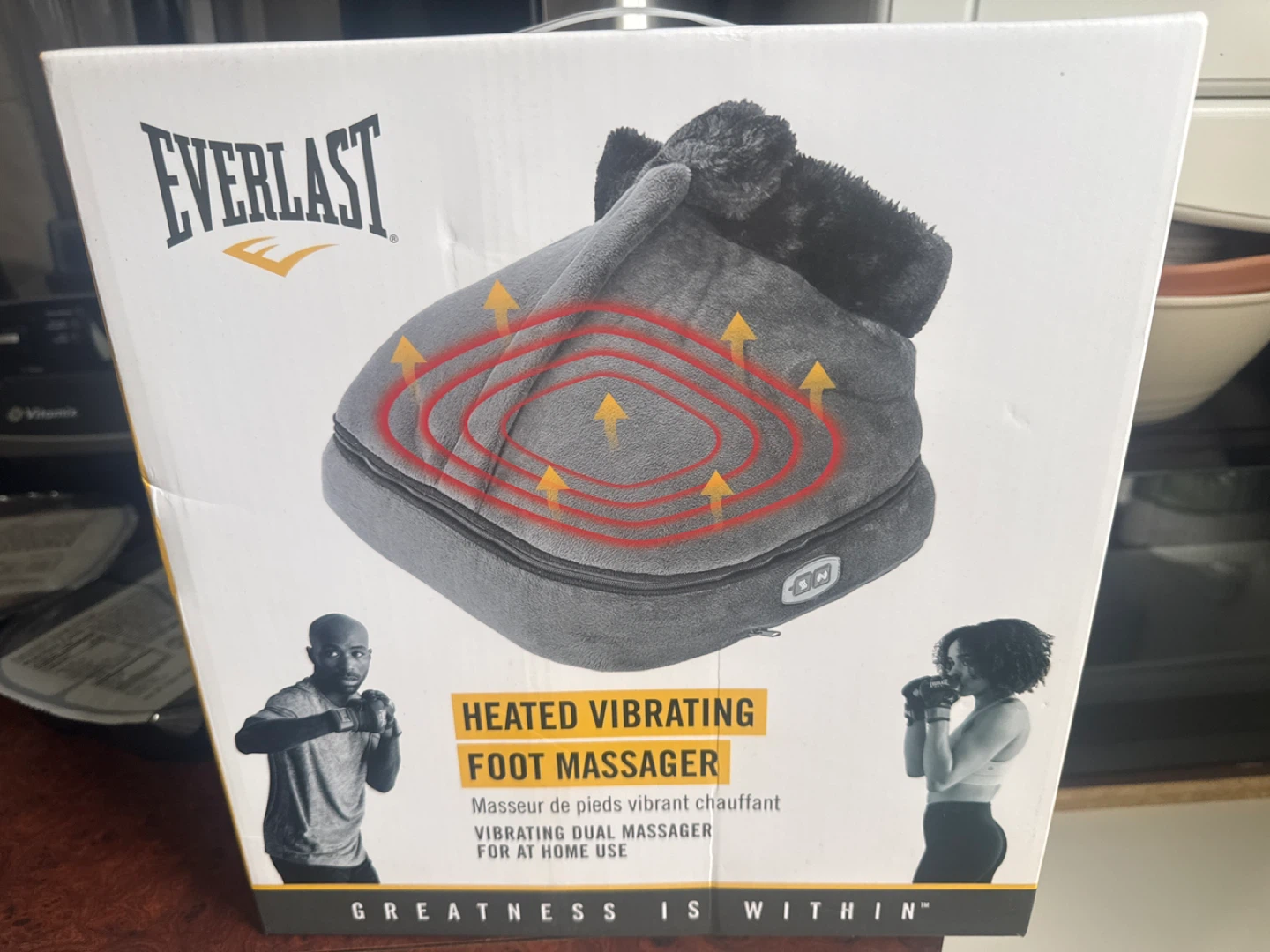 Everlast Heated Vibrating Foot Massager