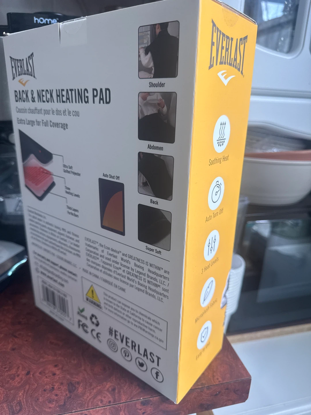 Everlast Back & Neck Heating Pad - Extra Large - photo 2