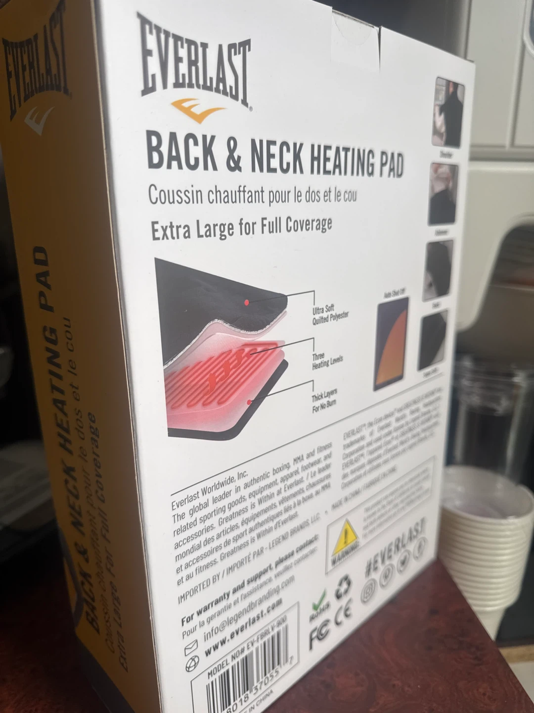 Everlast Back & Neck Heating Pad - Extra Large - photo 3