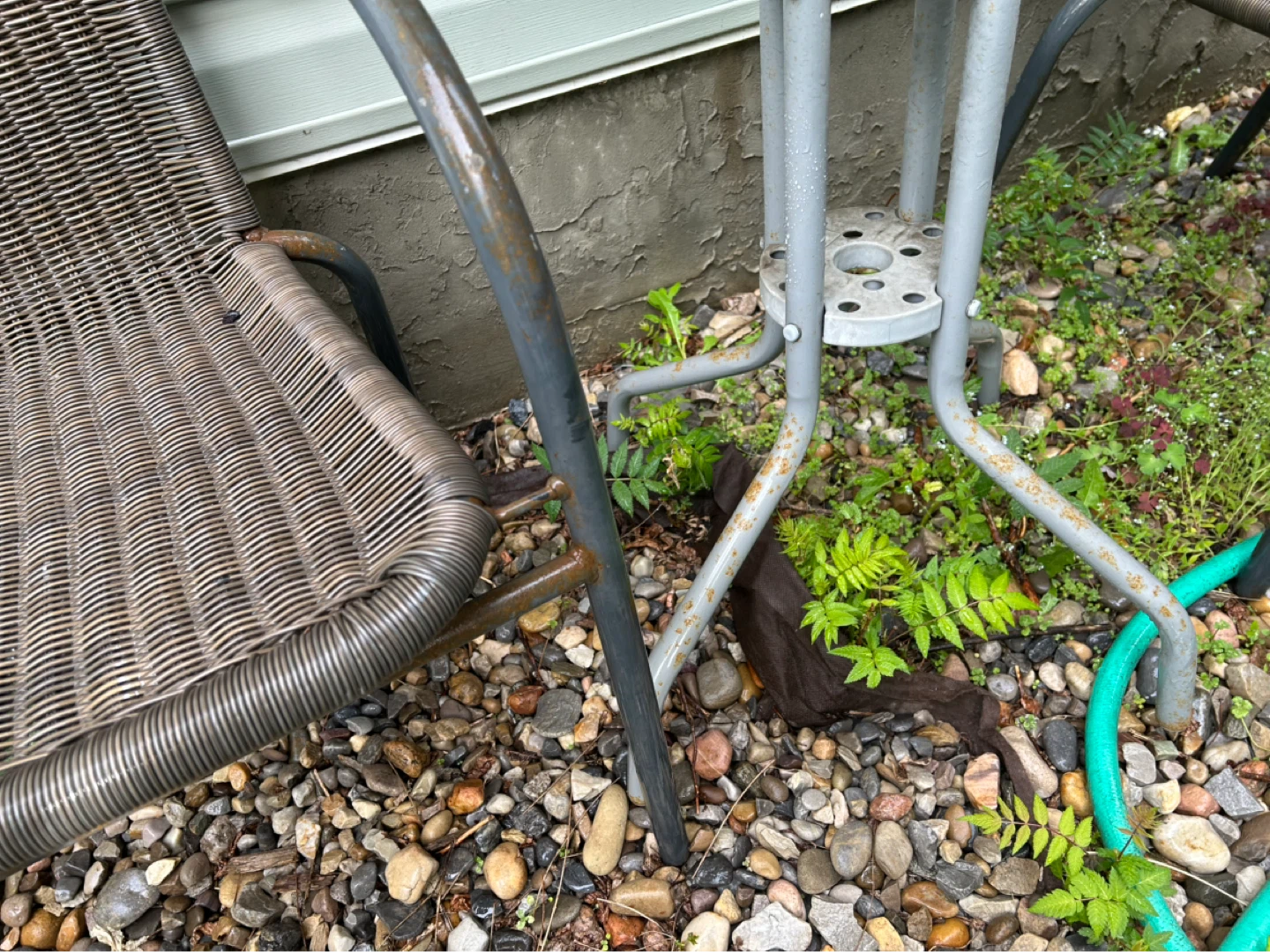 Glass Top Bistro Set with 2 Chairs - photo 5