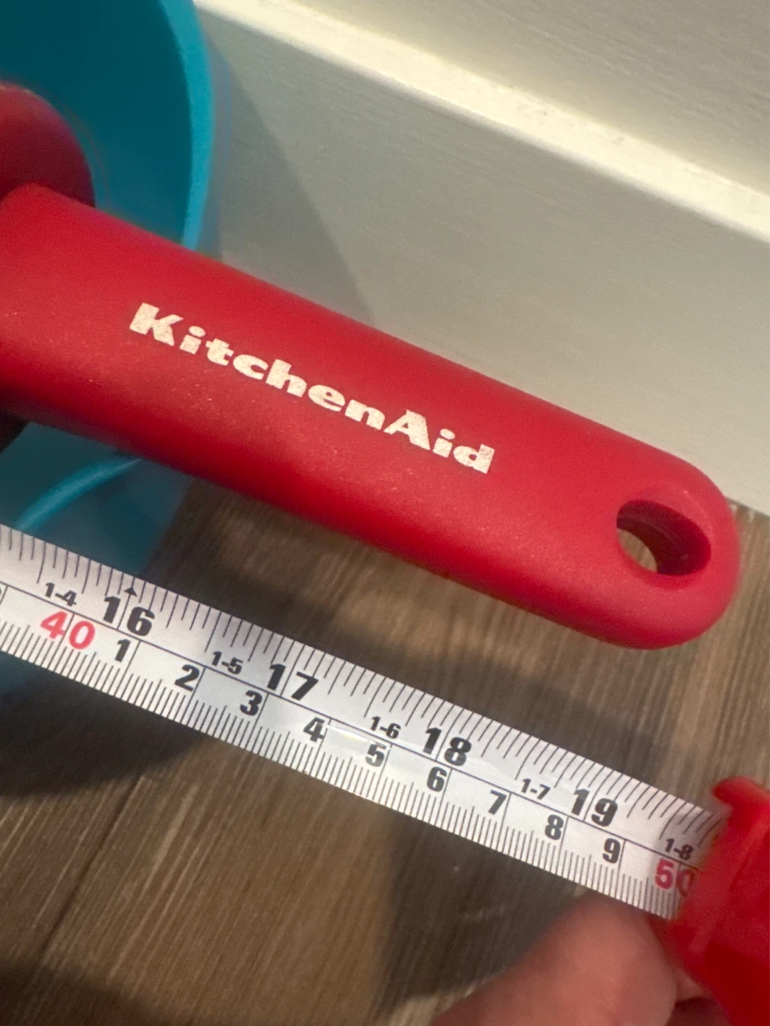 KitchenAid Rolling Pin with Red Handles - photo 3
