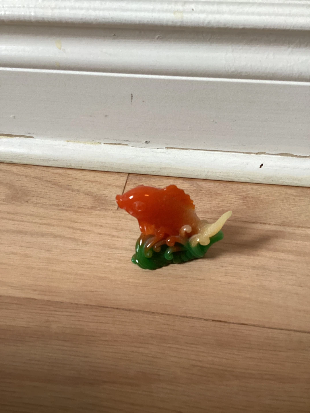 Orange Fish Figurine - photo 3