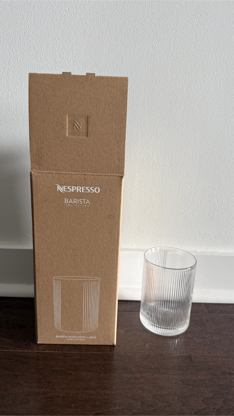 🆕 Nespresso Barista Large Mixology Glasses - photo 2