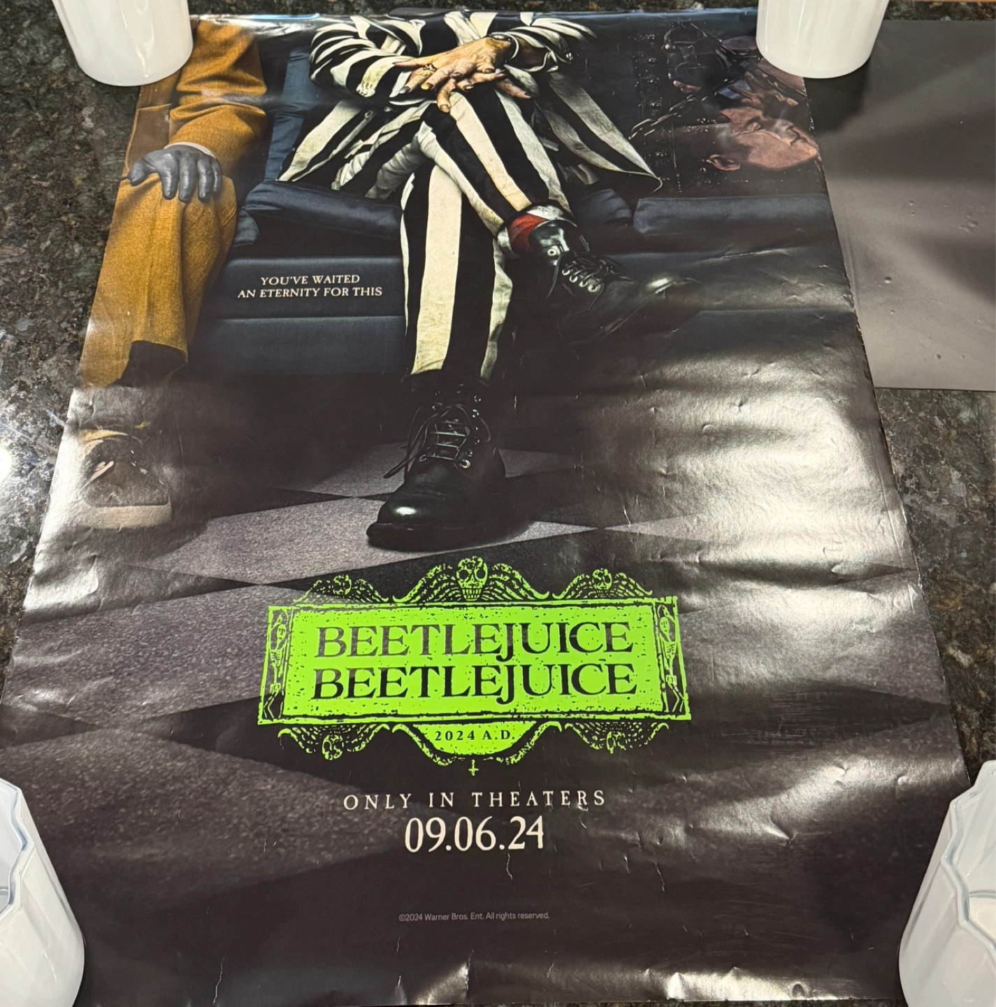 Promo Beetlejuice Beetlejuice movie poster