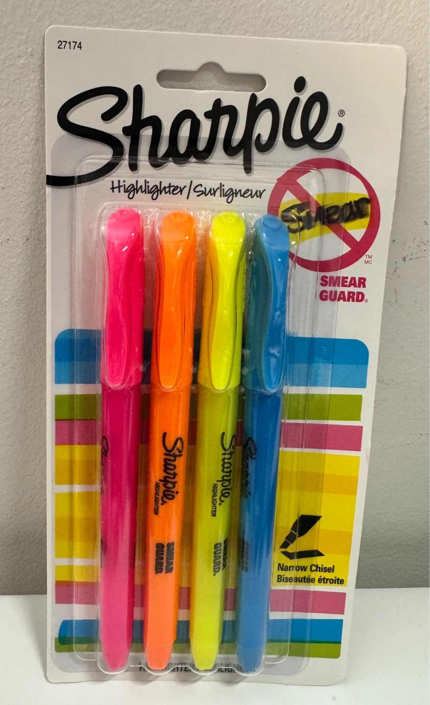 Sharpie Highlighters - 4 Pack