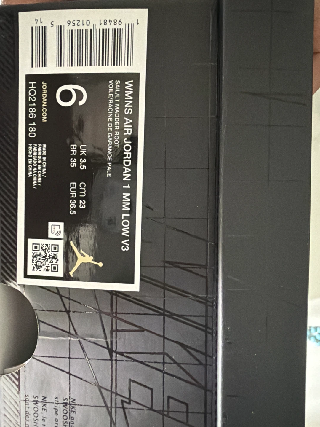 Nike Air Jordan 1 MM Low V3 Women's Size 6 - photo 3