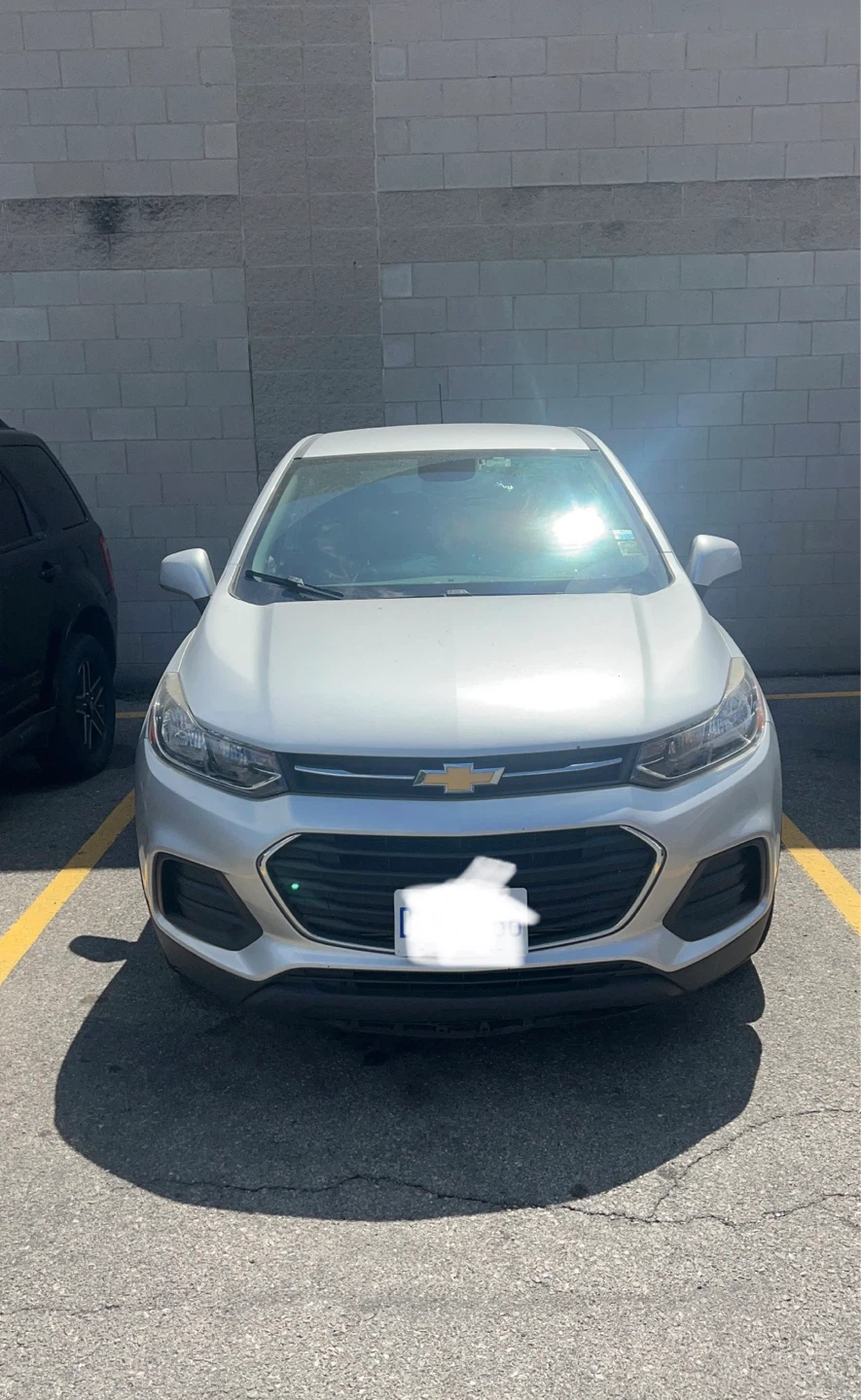Silver Chevrolet Trax