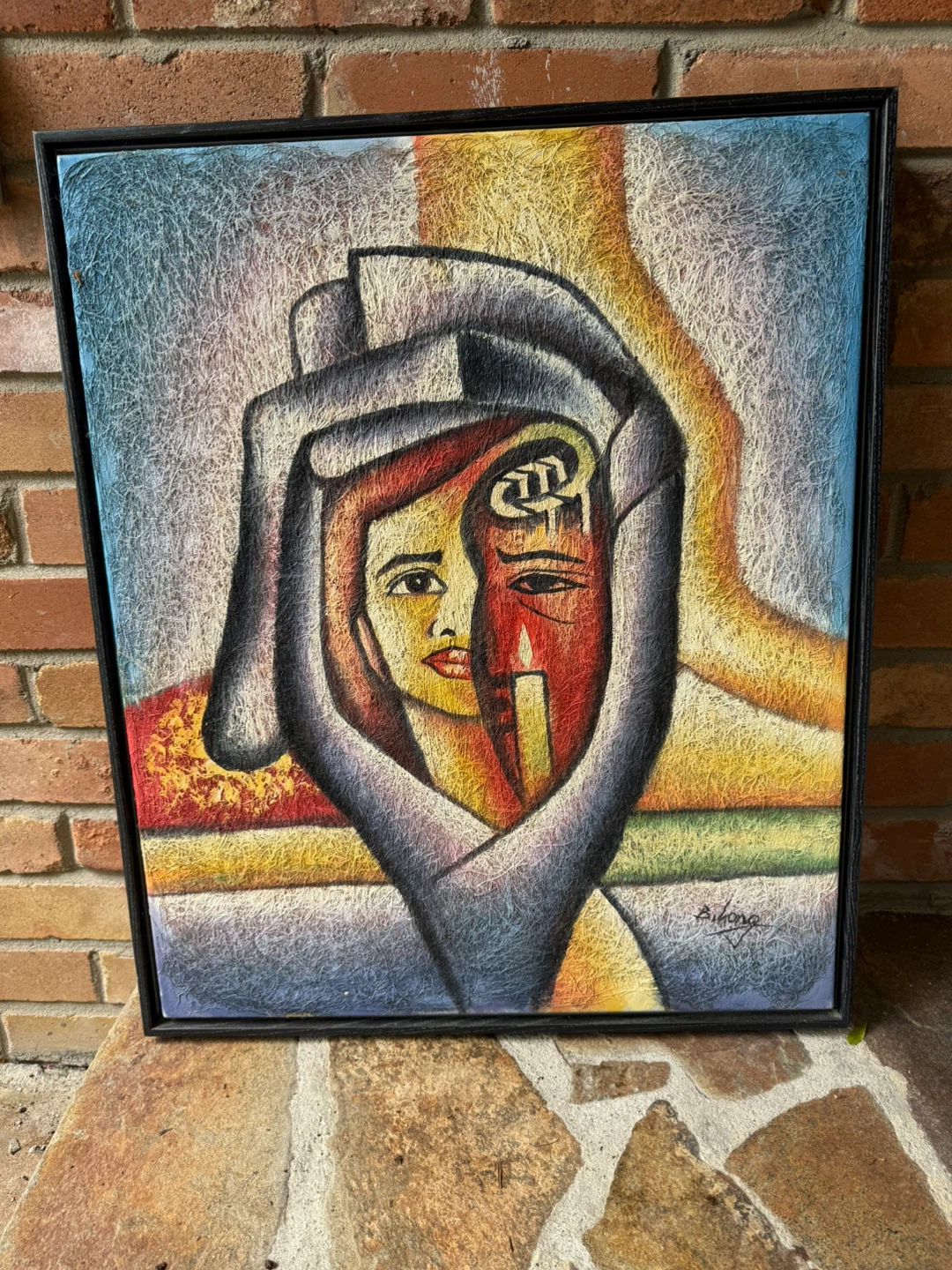 Benjamin(Benyamin) Long (Born 1978) Israel, Oil on Board Signed