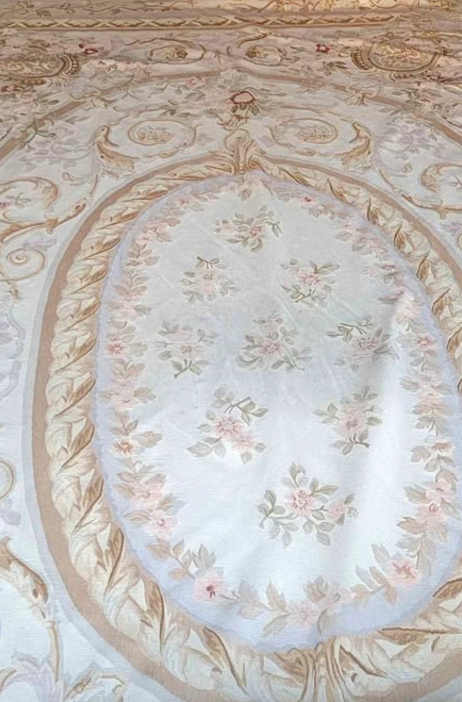 Large Vintage Aubusson Rug 16' x 9' - photo 4
